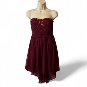 Jeweled Strapless Cocktail/Formal Dress‎